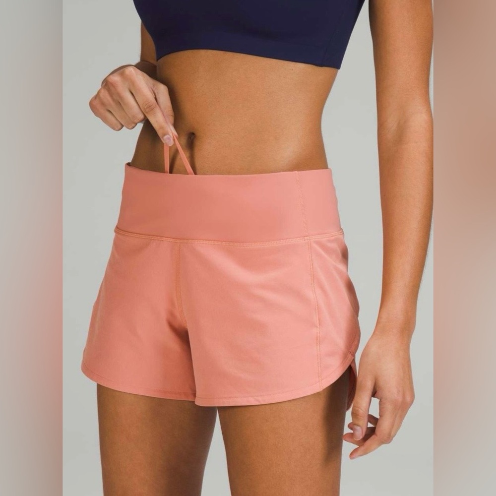 🍋Women’s Lululemon Speed Up Lined Short 4" Size 6 W7AYMT🍋